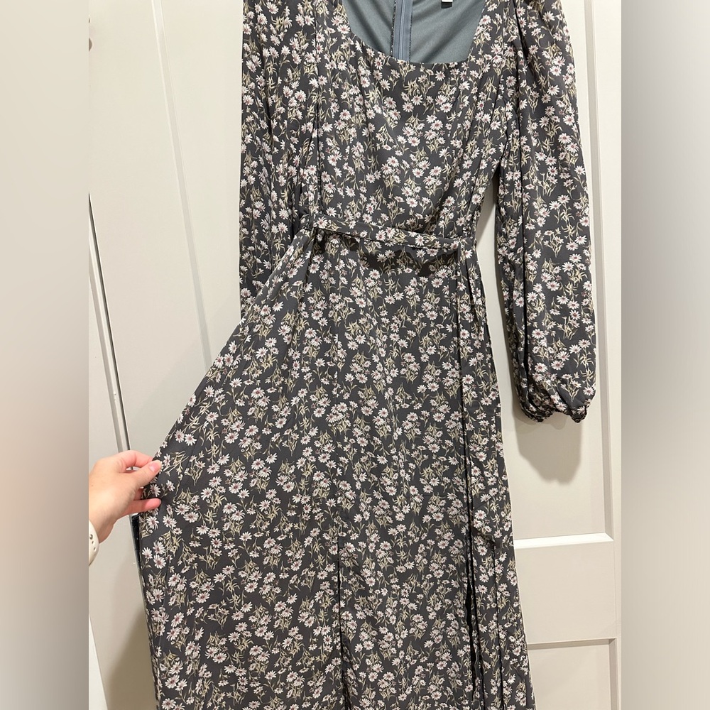 Floral midi dress